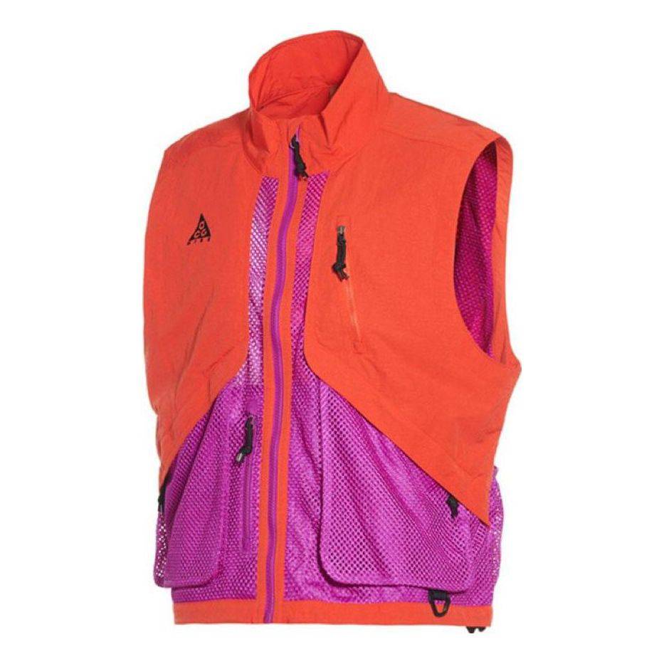 

Спортивный топ Nike Lab ACG Vest 'Habanero Red Vivid Purple' BQ7290-634, красный