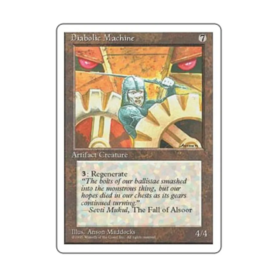 

CCG Дьявольская машина (U), MTG - 4th Edition
