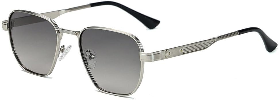 

Стильные женские солнцезащитные очки в квадратной металлической оправе с поляризацией, предназначенные для вождения на открытом воздухе и защиты от УФ-излучения PRSTNN, C2