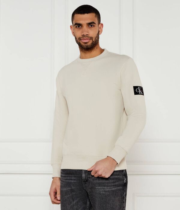 

Свитер с значком Regular fit Calvin Klein Jeans, желтый