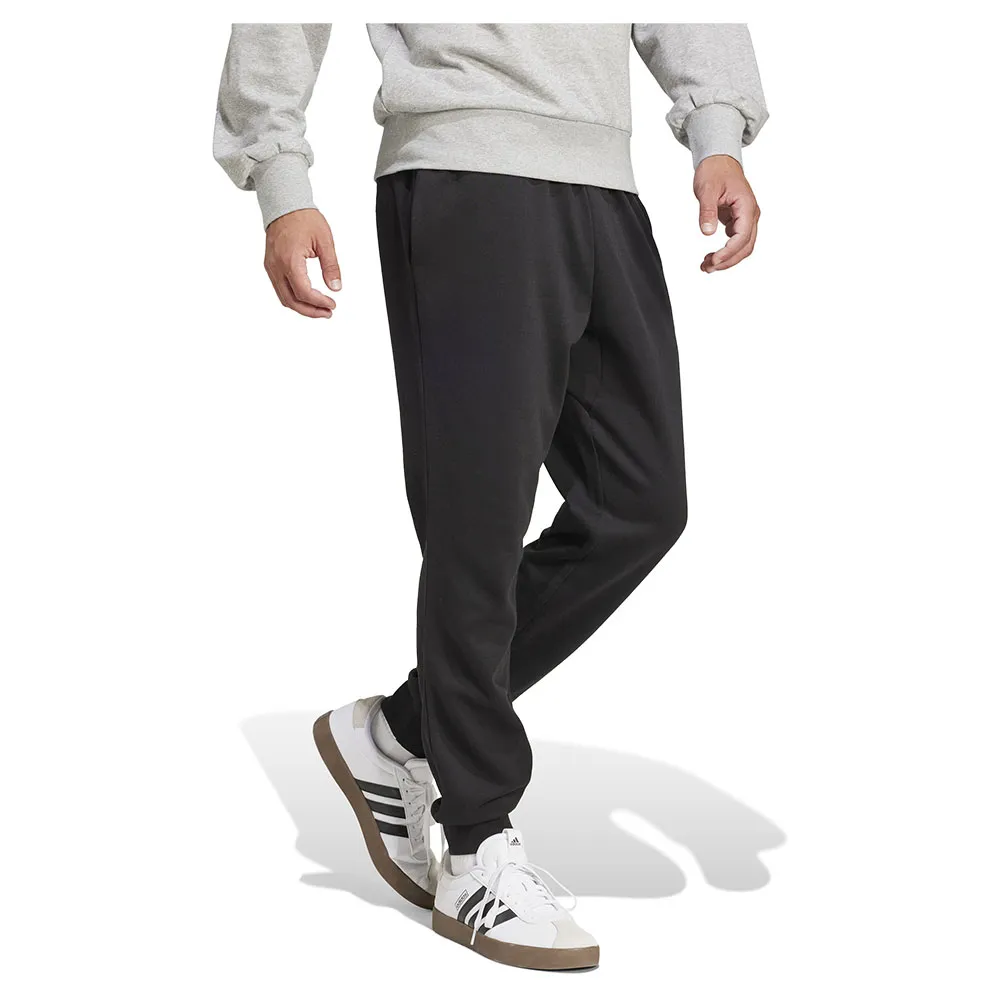 Джоггеры adidas Essentials Feelcozy Fleece, черный — фото 4