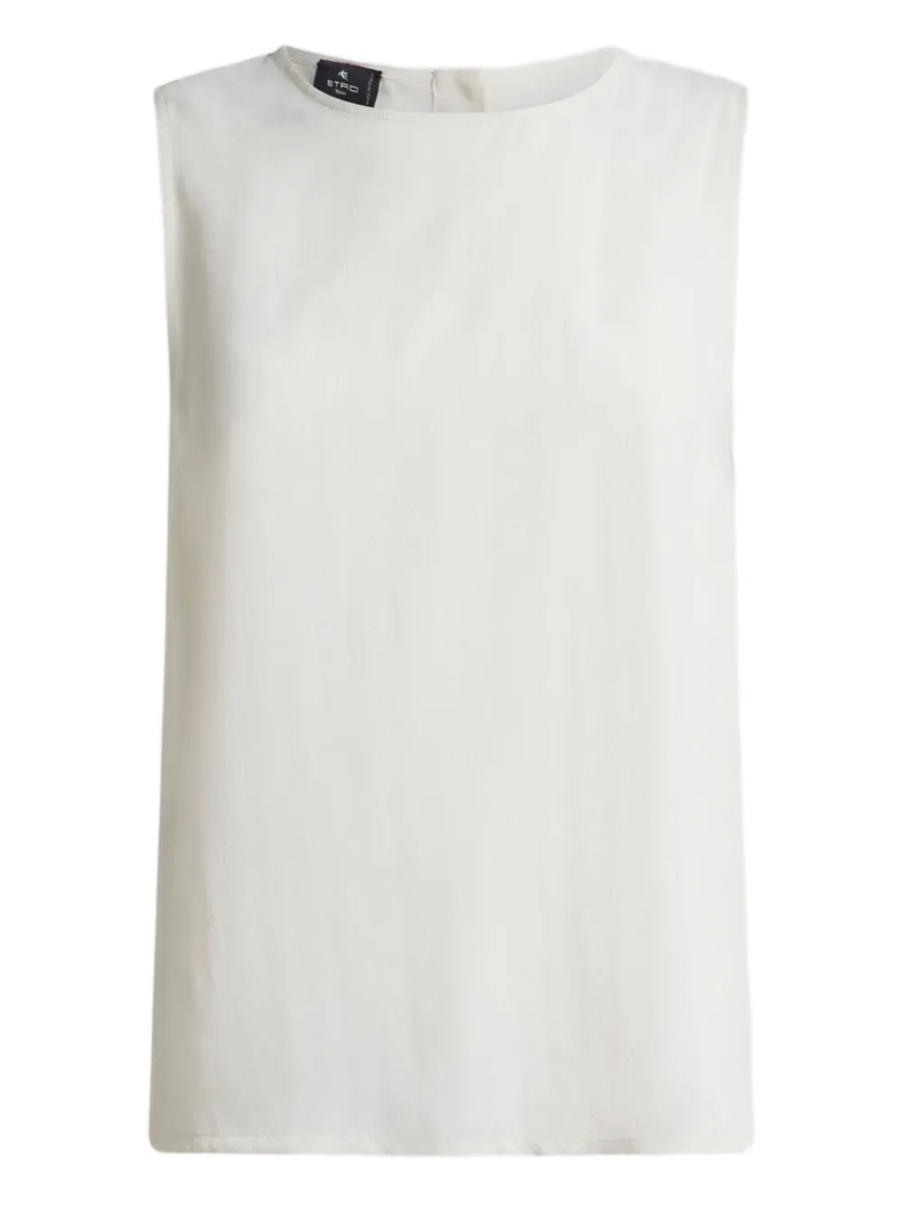 

Топ с круглым вырезом Etro, белый
