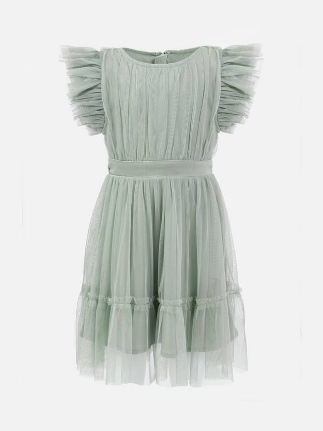 

Детское платье миди из тюля Anaya With Love, Frosty Green