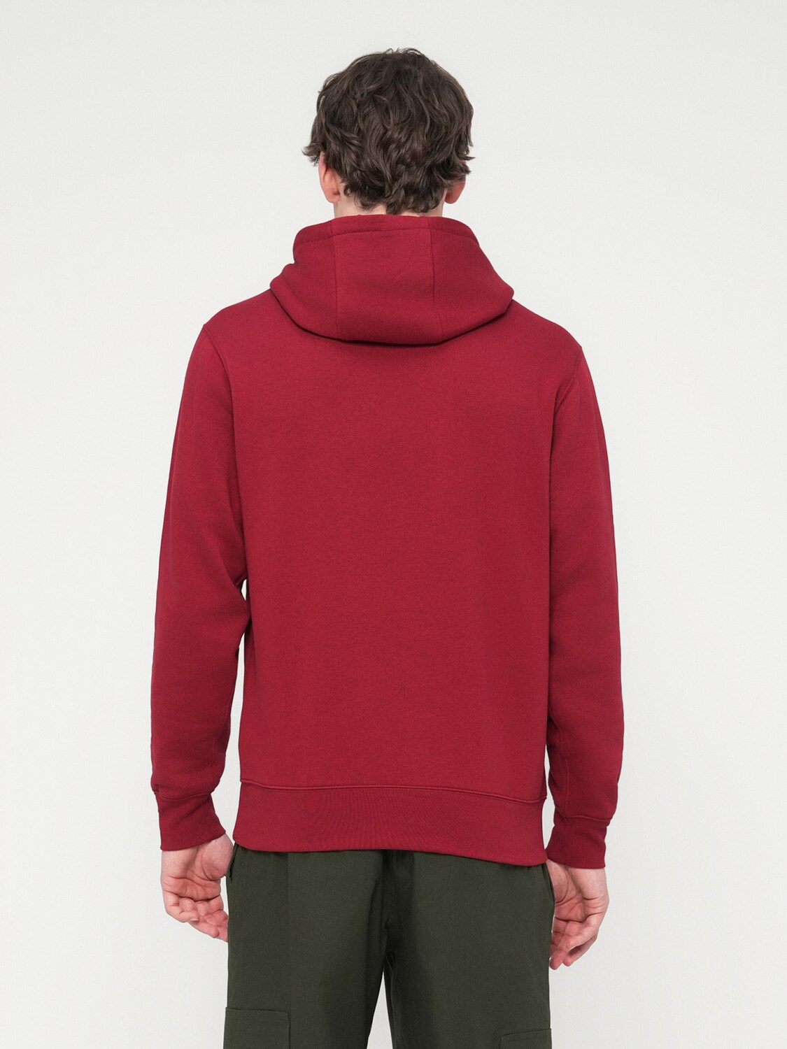 Nike Sportswear Толстовка 'CLUB' красный — фото 3