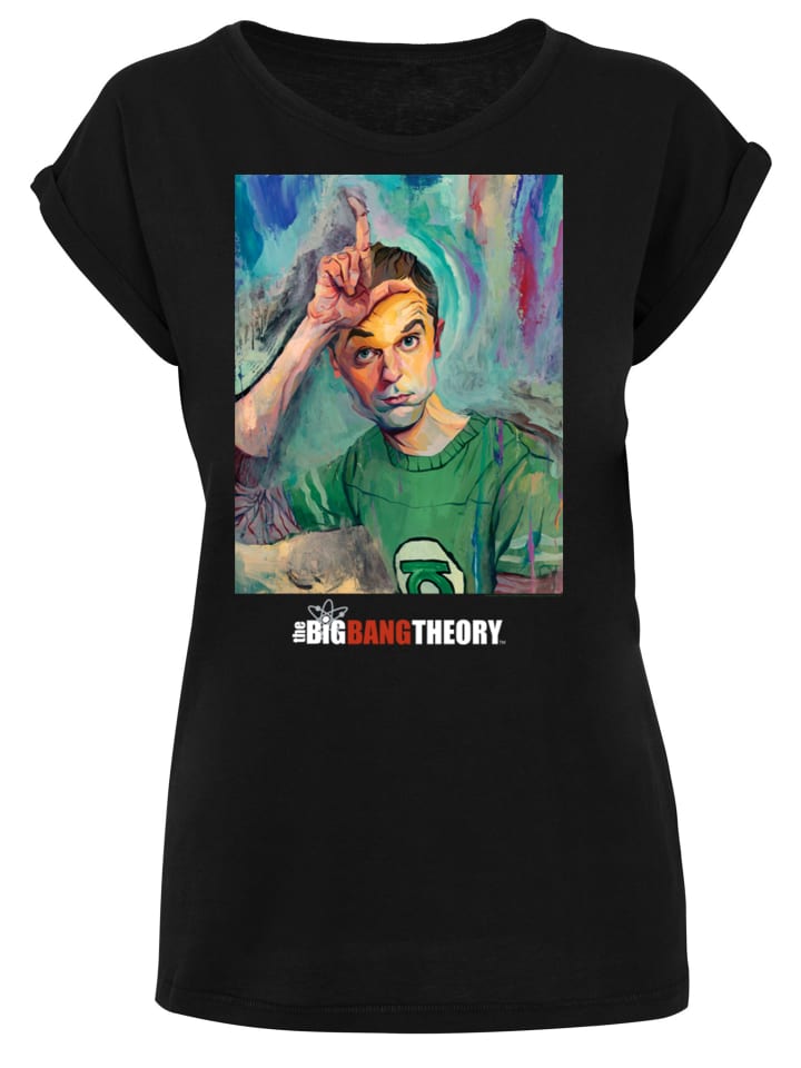 

Футболка F4NT4STIC Big Bang Theory Sheldon Loser Painting, черный