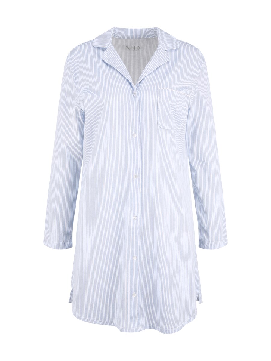 

Ночная рубашка VIVANCE, цвет Blue/natural white