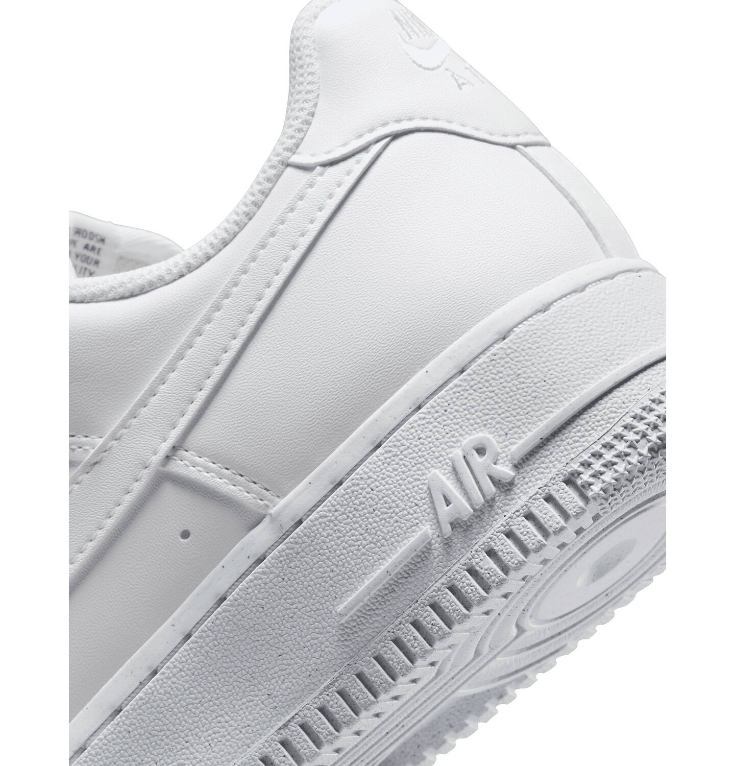 Кроссовки Nike Air Force 1 '07 Next Nature белого и черного цвета металлик — фото 4