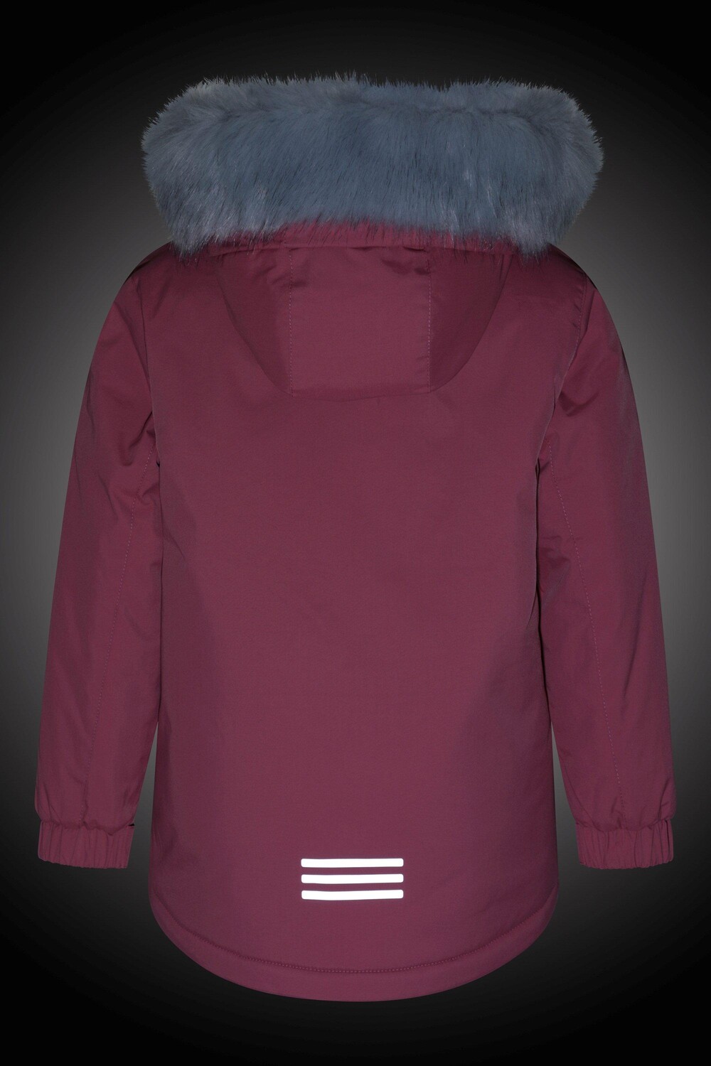 Водостойкая однотонная куртка Ranger Parka Mountain Warehouse, розовый — фото 4