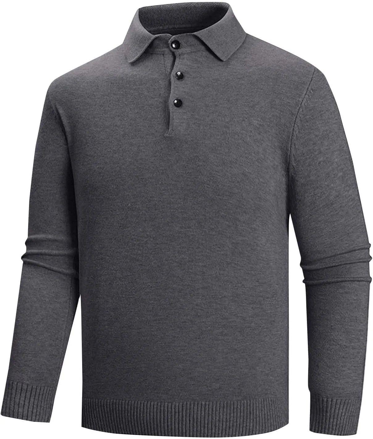 

Мужской свитер с лацканами Slim Fit Cambkatl