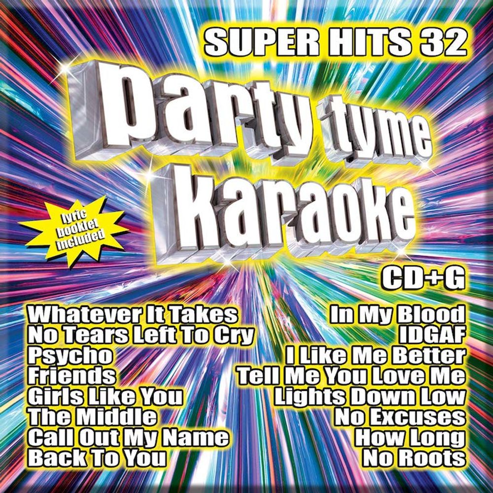 

Диск CD Party Tyme Karaoke: Super Hits 32 - Various Artists