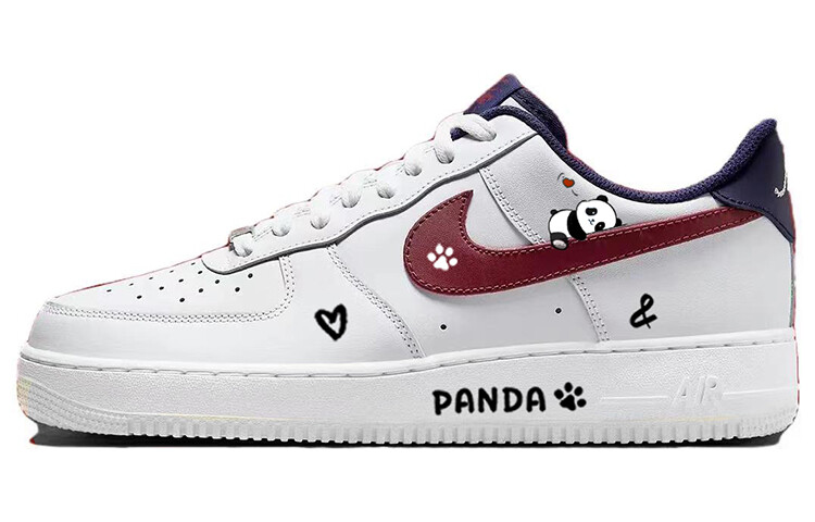 

Кроссовки Nike Air Force 1 Skateboarding Shoes Women's Low-top White/purple, белый