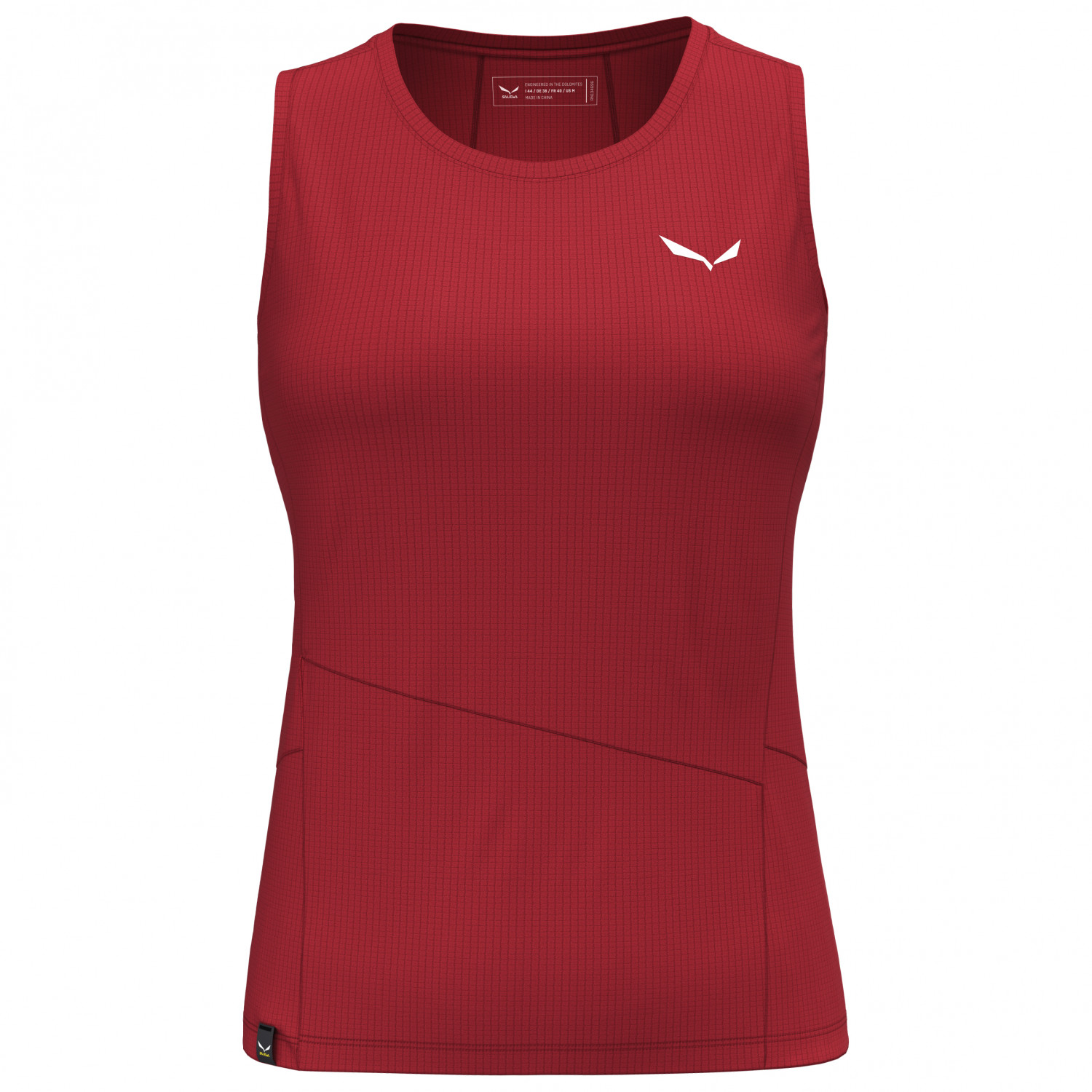 

Майка Salewa Women's Puez Sporty Dry Tank, цвет Syrah