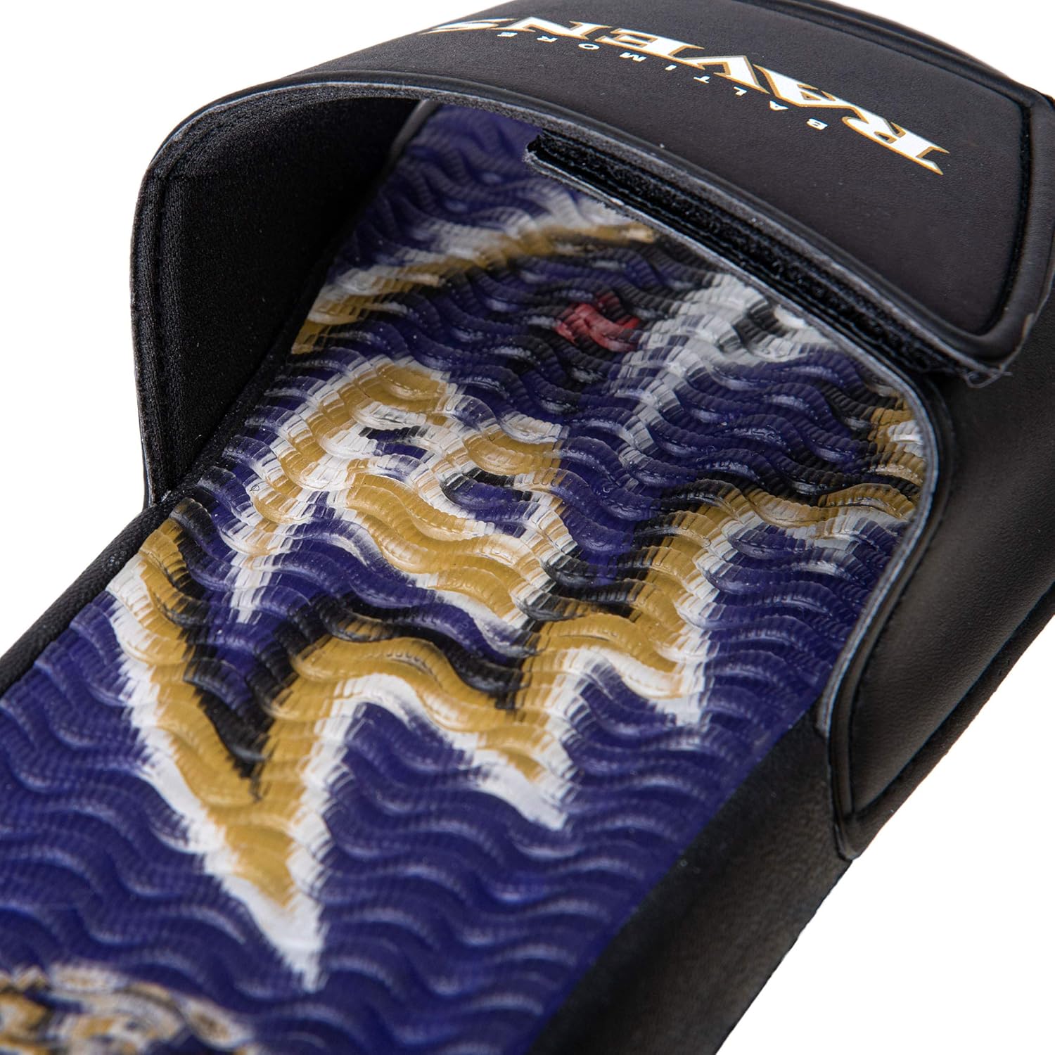 Мужские спортивные шлепанцы Legacy FOCO Commanders NFL, Baltimore Ravens 13-14 Wordmark — фото 2