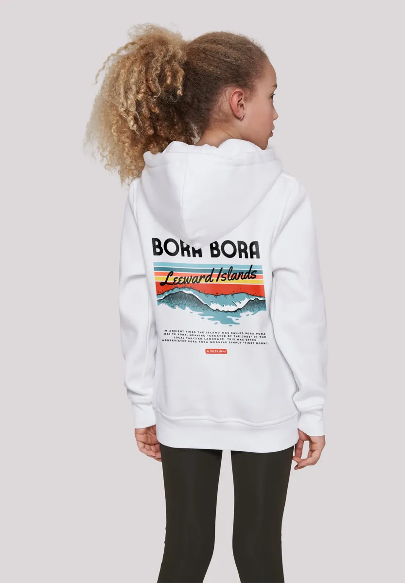 

Толстовка F4NT4STIC "Подветренный остров Бора-Бора", принт, белый