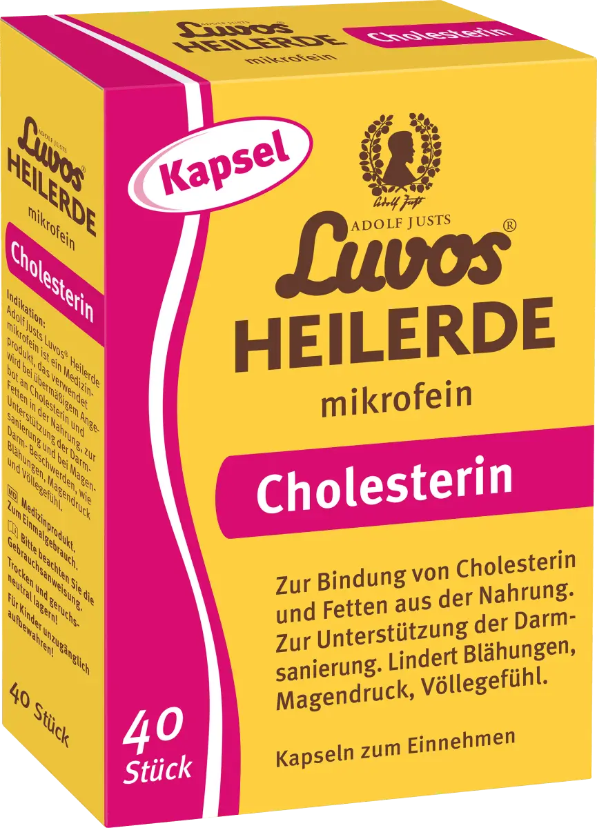 

Лечебные глиняные микромелкие капсулы 40 штук. Luvos Heilerde