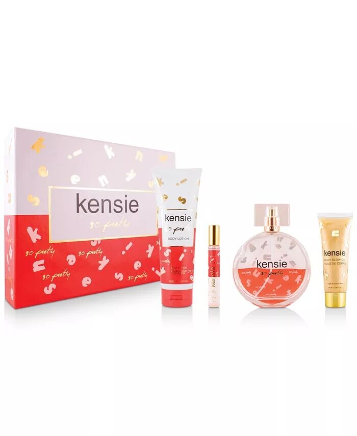 

4 шт. Подарочный набор парфюмированной воды So Pretty Kensie