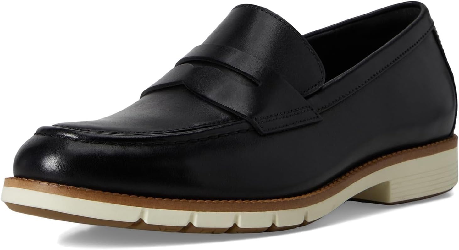 Мужские лоферы Cole Haan Flexgrand, слоновая кость/черный — фото 2