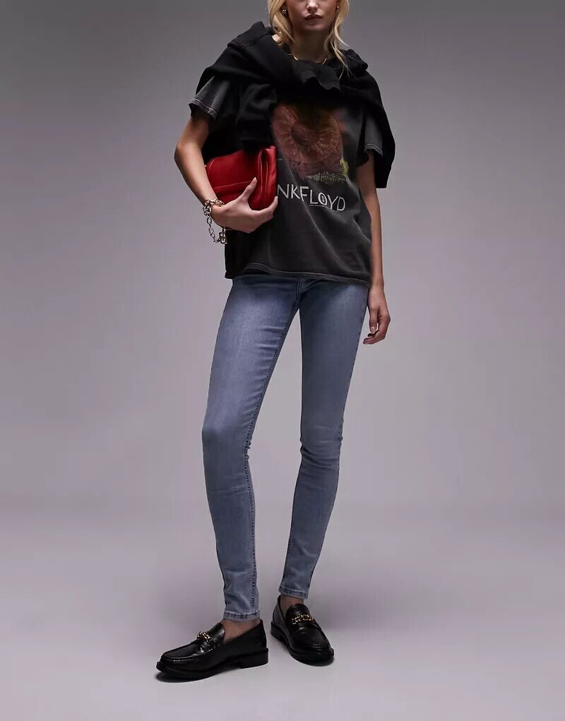 

Отбеленные джинсы Topshop Jamie