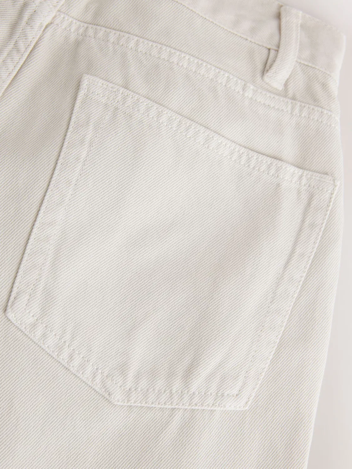 Свободные джинсы Next, White Denim — фото 4