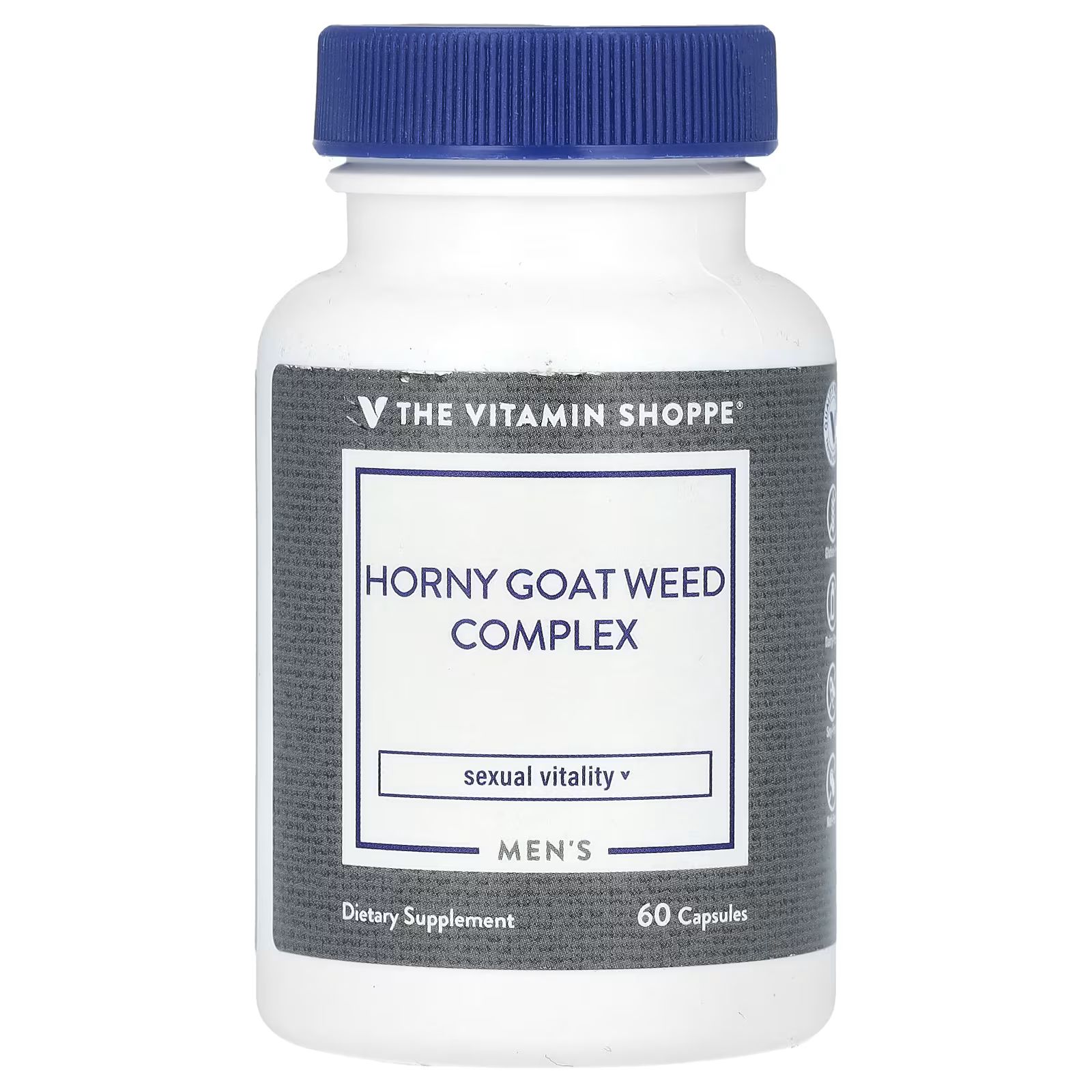 

Комплекс травы Horny Goat Weed для мужчин, 60 капсул The Vitamin Shoppe