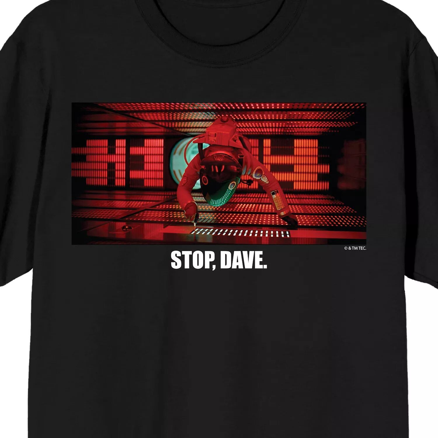 

Мужская футболка с рисунком «Космическая одиссея 2001 года» Stop Dave Meme Licensed Character
