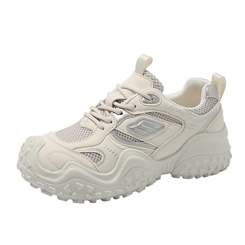 

Кроссовки ABCYLM Chunky Sneakers Women's Low-Top, Бежевый, Кроссовки ABCYLM Chunky Sneakers Women's Low-Top