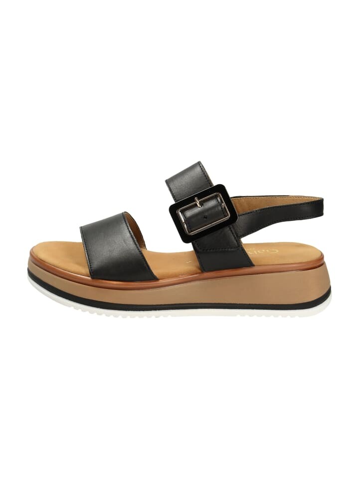 Сандалии на плоской подошве Gabor Comfort Plateau Sandaletten, черный