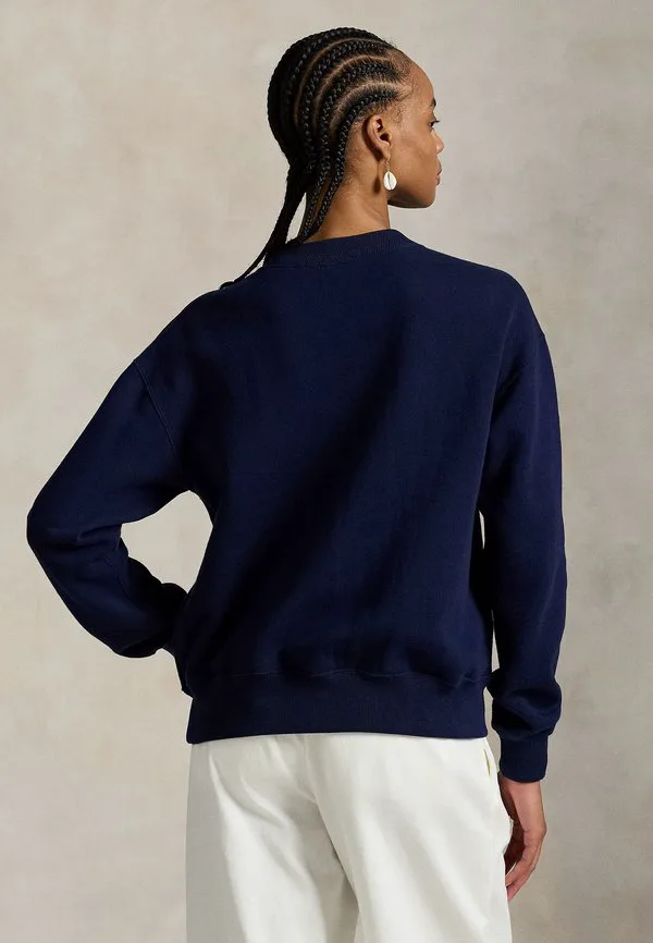 Свитшот Polo Ralph Lauren Lightweight Fleece, темно-синий — фото 4