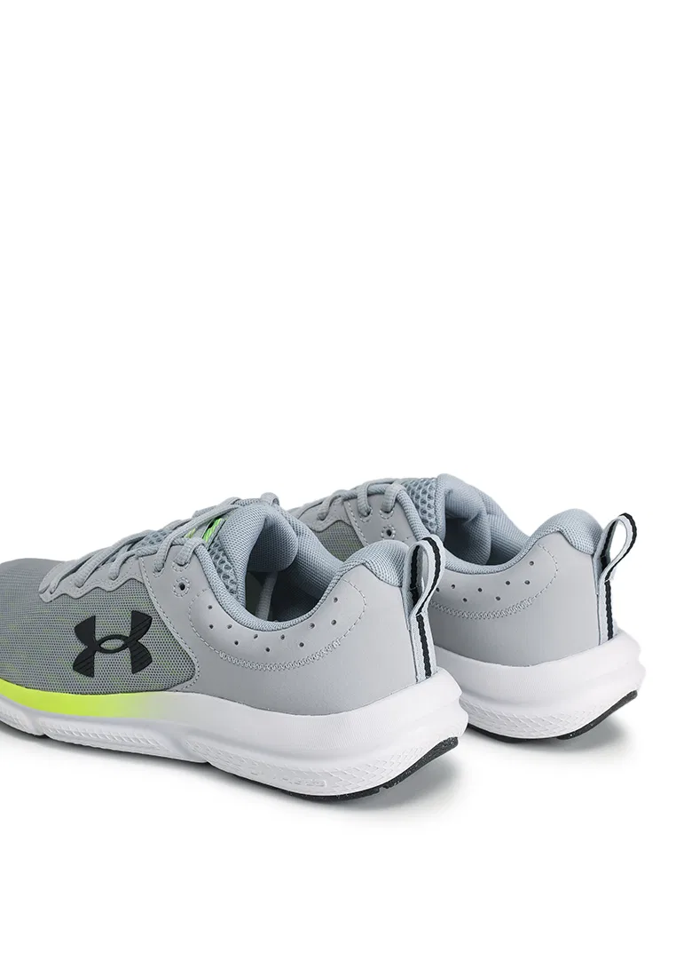 Кроссовки мужские спортивные Charged Assert 10, Under Armour, черный/желтый/серый — фото 3