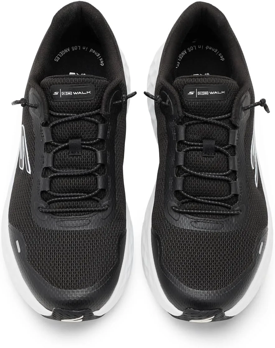 Мужские кроссовки Skechers Go Walk Max Cushioning Flex RAF, черно-белый — фото 2