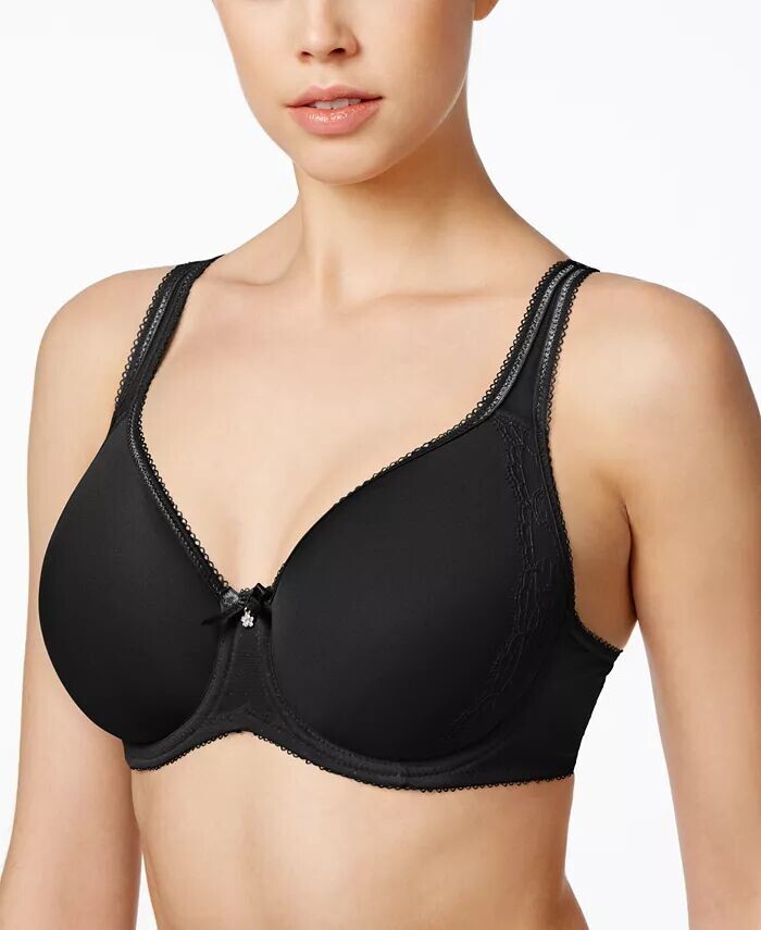 

Бесшовный бюстгальтер на косточках Retro Chic Contour 853186 Wacoal, черный