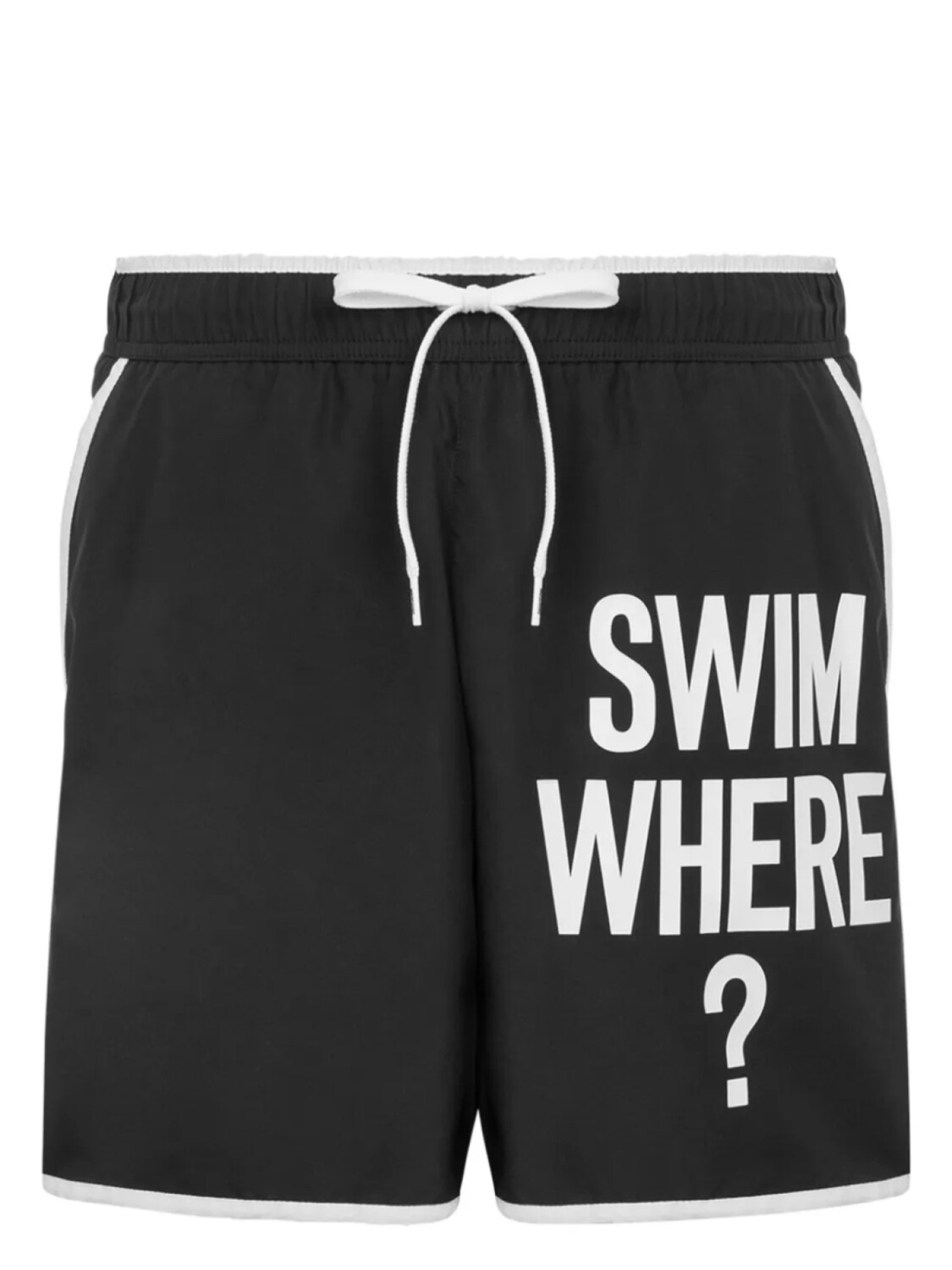 

Moschino плавки-шорты с логотипом, черный