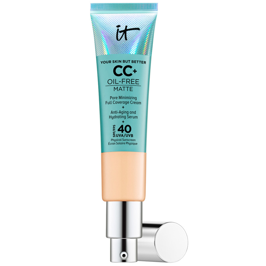 

Матирующий CC-крем cc+ oil free matte cream spf 40 It Cosmetics, цвет medium, 32 мл