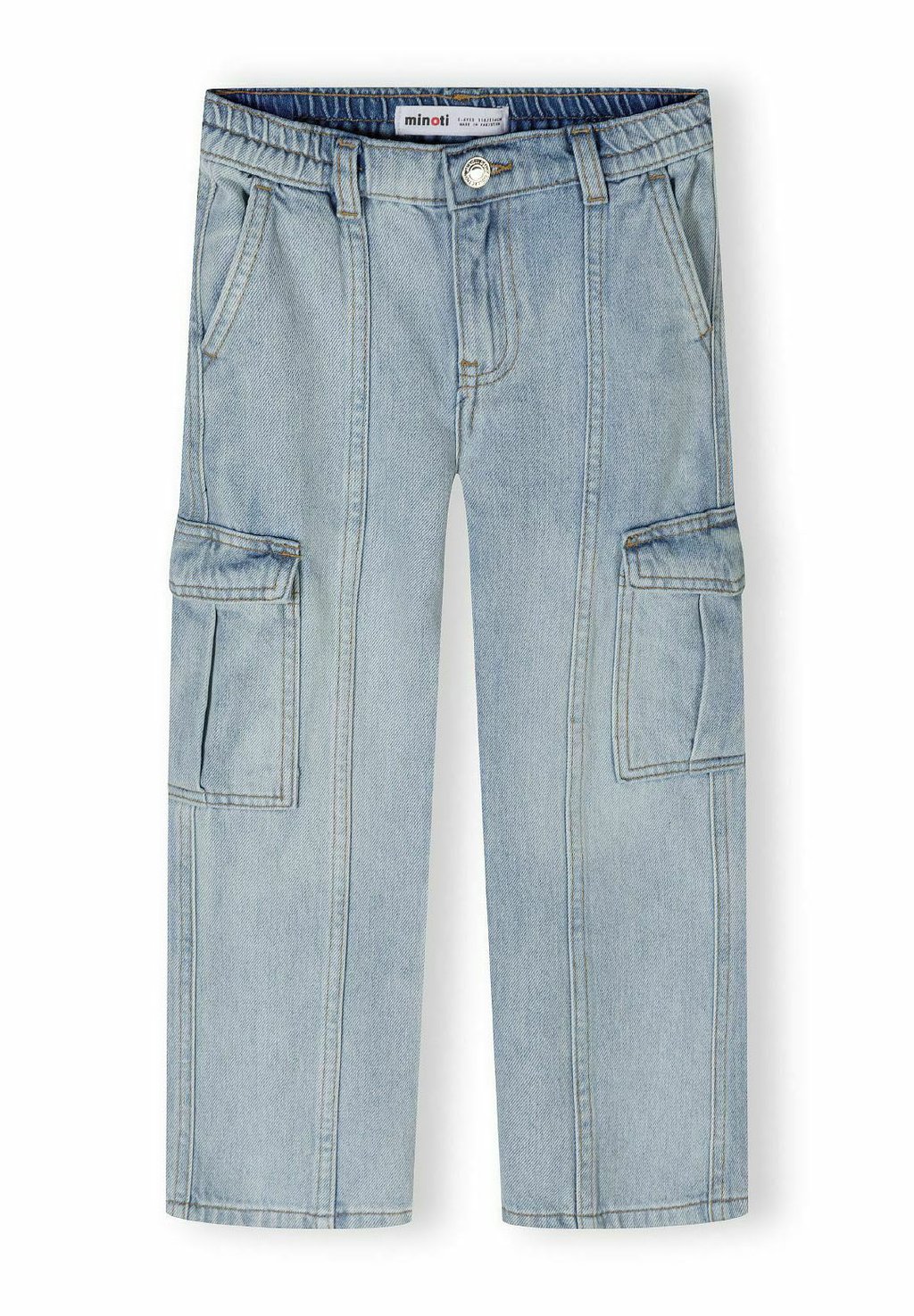 

Джинсы CARGO POCKETS AND LONG LEG MINOTI, цвет Light Blue Denim