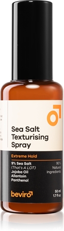 

Соленый спрей очень сильно фиксирующий Beviro Sea Salt Texturising Spray, 50 ml