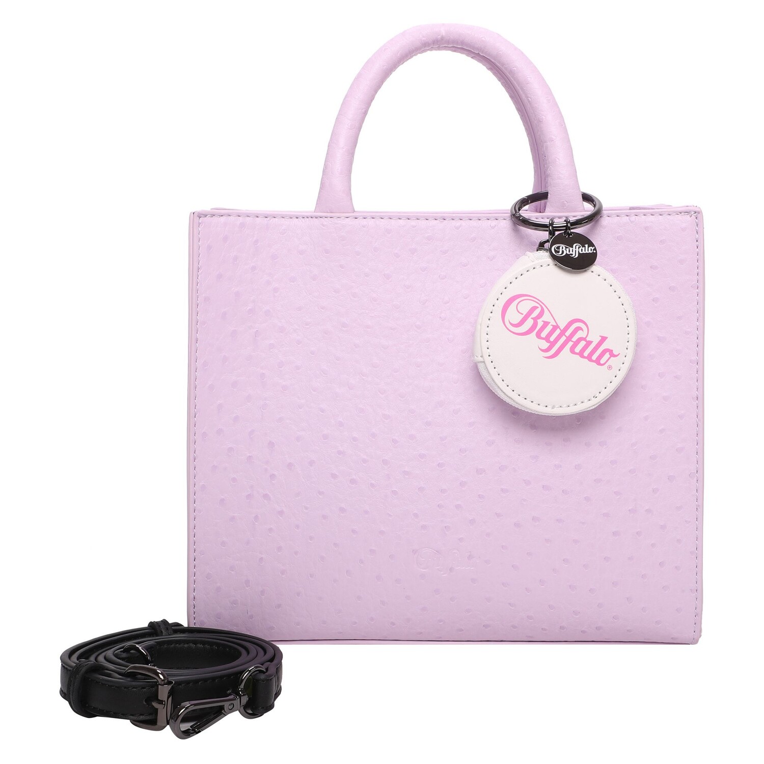 

Сумка Buffalo Big Boxy Handtasche 26 cm, цвет ostrich lavender