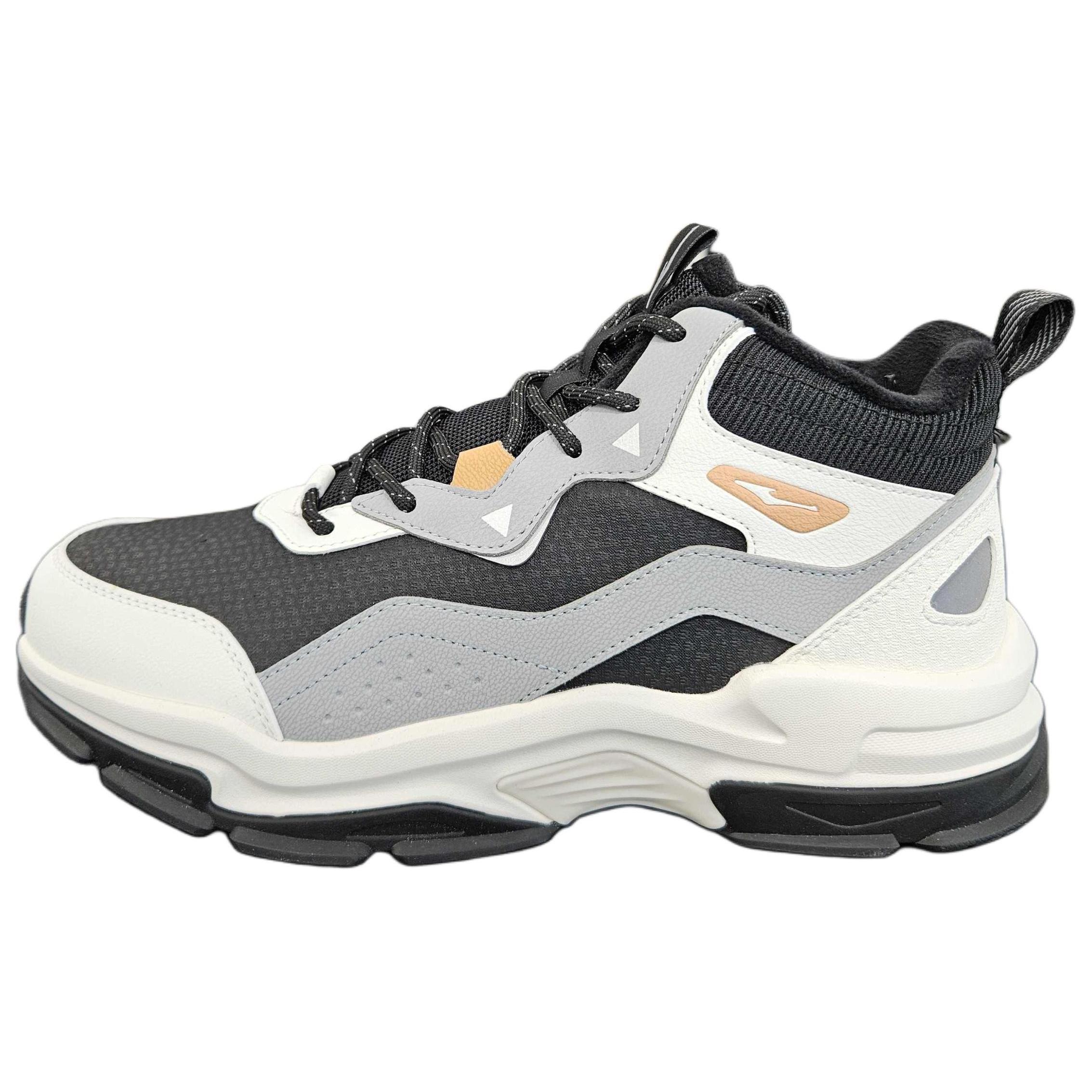 

Erke Нескользящие теплые высокие повседневные туфли, увеличивающие рост, мужские, белые, черные