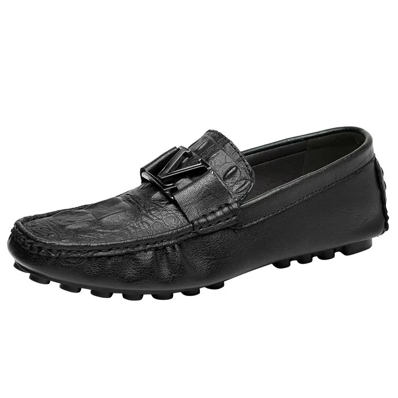 

KUPE Мокасины унисекс черные, цвет Black