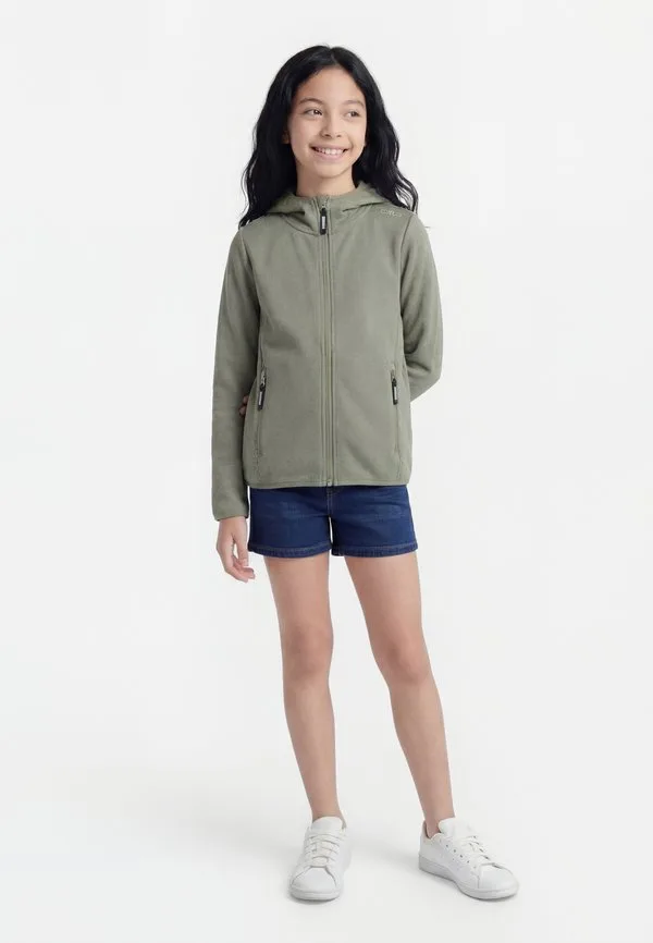 Куртка из флиса с капюшоном fix hood Cmp, Khaki
