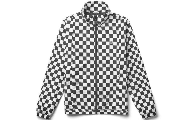 

Куртка в черно-белую клетку женская Vans