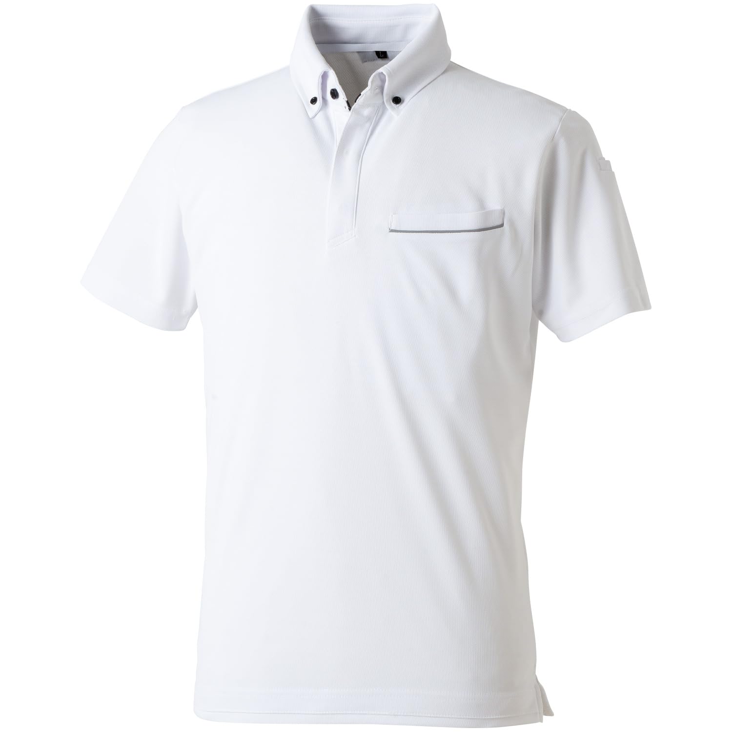 

Поло Sowa 7335-51 с коротким рукавом и пуговицами (с нагрудным карманом), белое