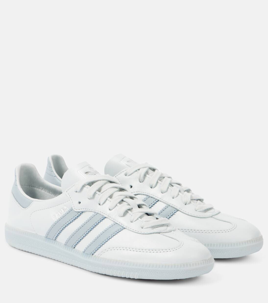 Кожаные кроссовки Samba Decon Adidas, цвет pantone/pantone/silver met