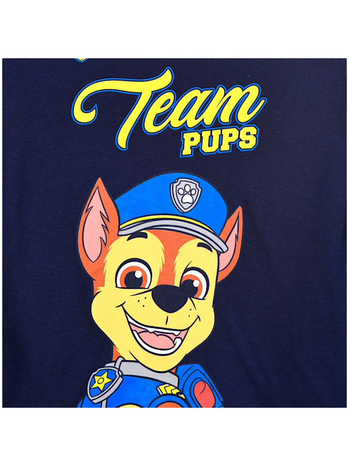 Футболка с длинными рукавами Щенячий патруль темно-синего цвета Paw Patrol — фото 2