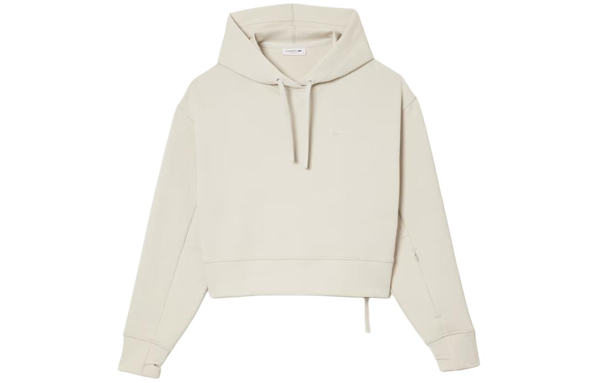 

Кроп худи LACOSTE, бежевый