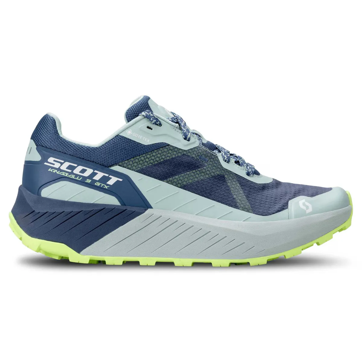 KINABALU 3 Gore-Tex Scott женские кроссовки для трейлраннинга, бирюзовый