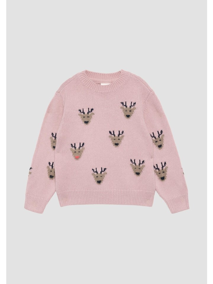 

Пуловер s.Oliver Strickpullover langarm, розовый