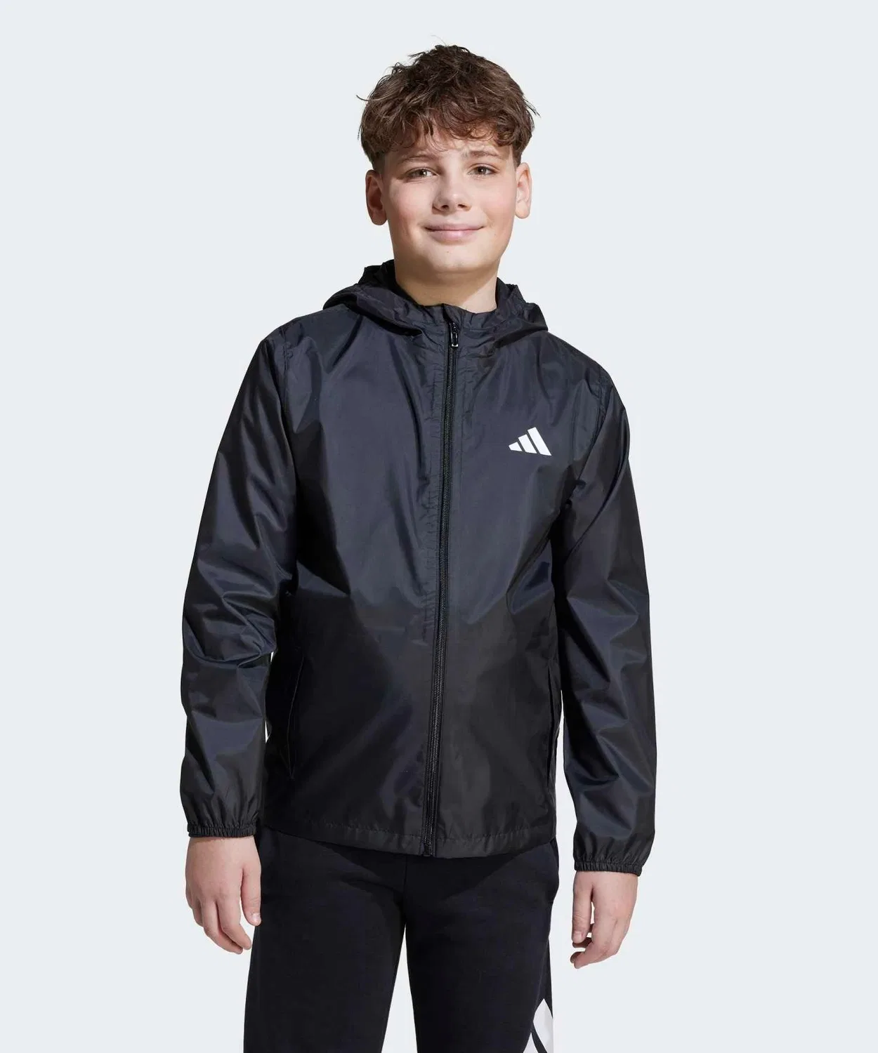 Дождевик детский adidas Climaproof чёрный — фото 3