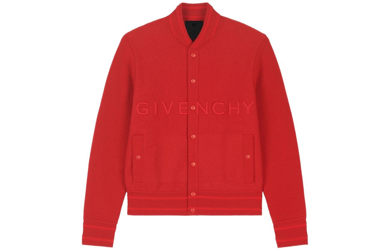

Givenchy Бомбер с логотипом, Red