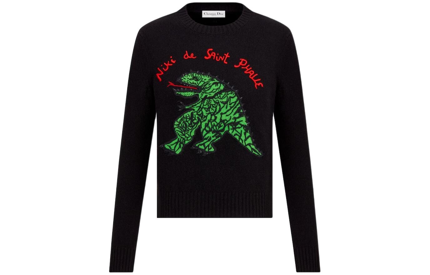 

Джемпер женский Dior с принтом, черный