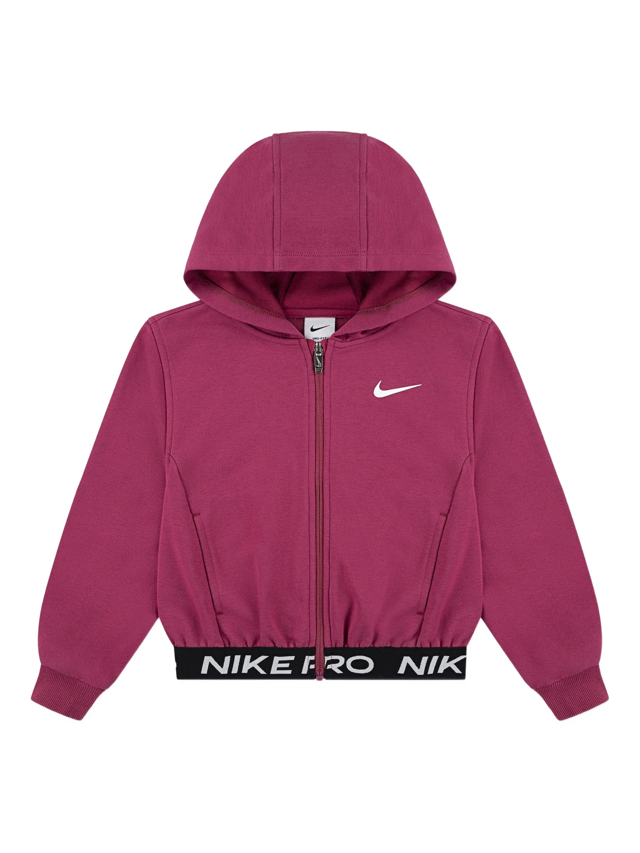 

Худи с вышитым логотипом Nike Kids, розовый